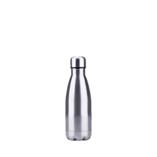 yourbottle® Edelstahl Thermosflasche Coké Silber in 350ml/500ml/750ml/1000ml